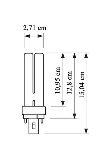 Philips 18w 840 2p Plc Ampul 4000k Günışığı