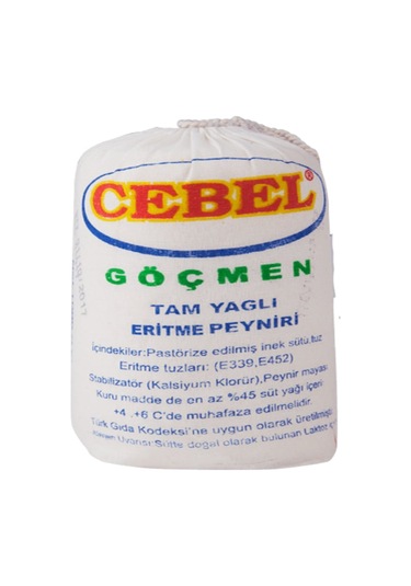 Cebel Göçmen Tam Yağlı Eritme Peyniri 7 KG