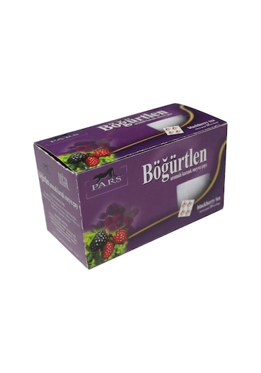Pars Böğürtlen Çayı - 20 Süzen Poşet