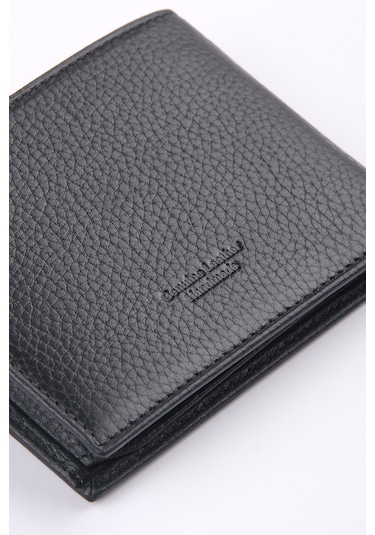 Ancora Leather Hakiki Deri Erkek Cüzdan-26500 Siyah