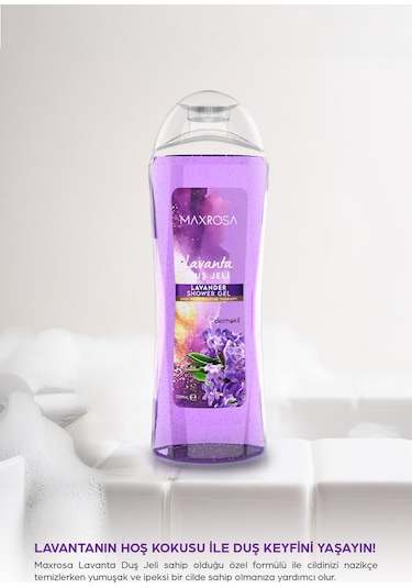 Dermokil Maxrosa Lavanta Özlü Duş Jeli 750 ML