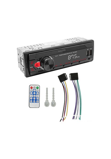 Padalink Araç Bluetooth Mp3 Çalar Fm Radyo Usb Şarj Uzaktan Kumandalı Renkli Işıklı