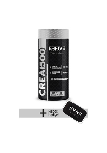 Effive Crea1500 - 120 Kapsül + Pillbox