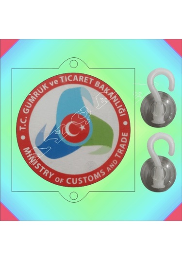 Gümrük ve Ticaret Bakanliği Vantuzlu Araç Stikiri