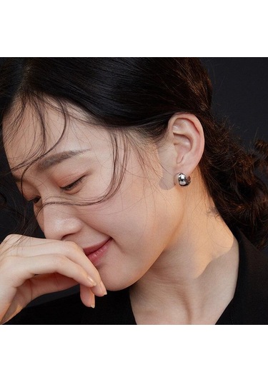 Gümüş Moda Paslanmaz Çelik Altın Renk Küçük Boncuk Küpe Kadınlar İçin Zarif Düğün Parti Gelin Takı Hediye Alerjiyi Önlemek