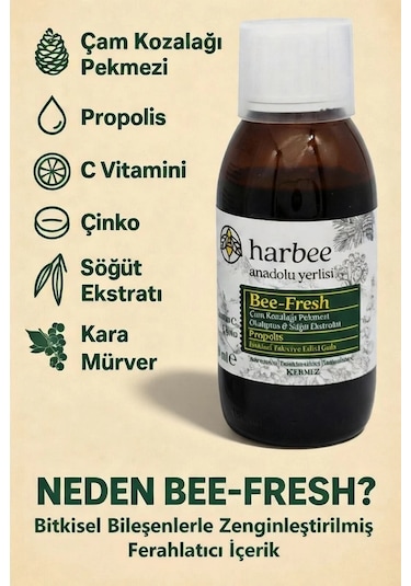 Harbee Bee Fresh Takviye Edici Gıda 150 ML
