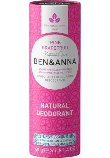 Ben & Anna Pink Grapefruit Vegan Deodorant Stick 40 G 94958
