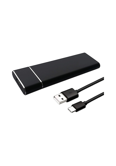 Aogo Ngff/m.2 Nvme Ssd Kutu 2 Si 1 Arada Usb C 10 Gbps Alimunyum