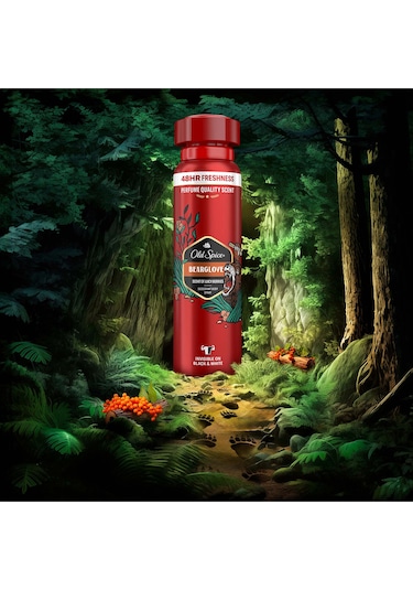 Old Spice Bearglove 48H Erkek Sprey Deodorant 150 ML