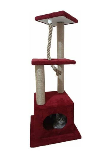 Pethomealpi Tarabya Model Kedi Tırmalama Evi 98 CM