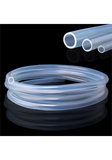 3 Metre Şeffaf Terazi Hortumu İç Çap 8 Mm Termosifon Otomobil Kapı Fitili