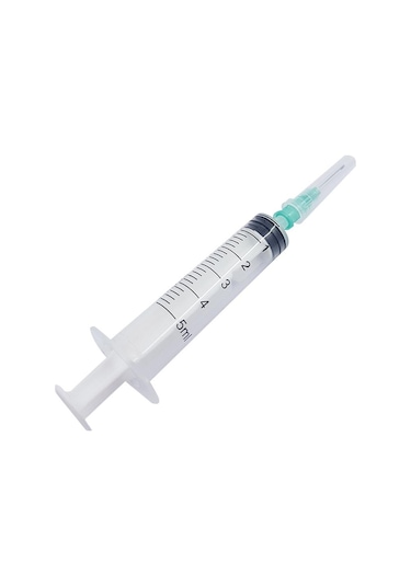 5 Cc 3 Parça Steril Enjektör - 250 Adet