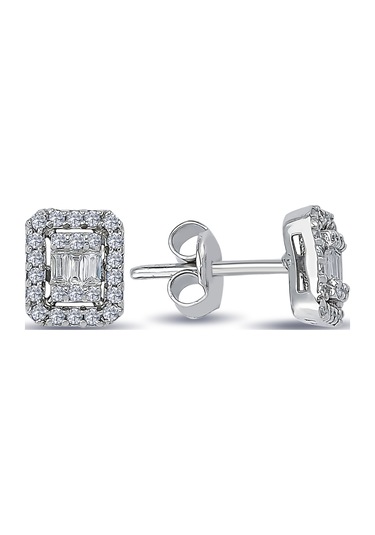 Lova 0,31 Karat Baget Pırlanta Küpe - 3030029