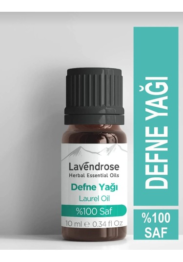 Lavendrose Defne Yaprağı Yağı %100 Saf- Bitkisel Aromaterapi 10ml