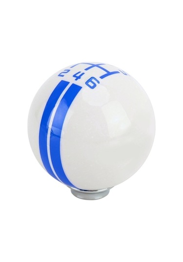 Wondernest Vitesli Vites Topuzu Top Sones Sol-sağ Şekli Reçine Modifiye Mavi Manuel Evrensel Değiştirici Araç 6 Rr Mavi