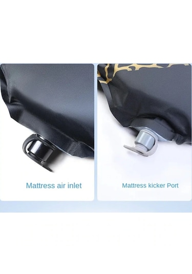 Tesla Model Y İçin Araç İçi Şişme Yatak Ve Yastık Seti + Pompalı