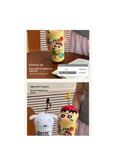 Maoyaya Büyük Kapasiteli Paslanmaz Çelik Termos Mavi 1 Lt - Mavi Renk Mavi