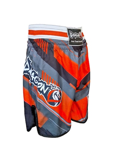 Dragondo Kb244 Kick Boks Şortu Kick Boxing Antrenman Şortu Dijital Baskılı Şort Çok Renkli