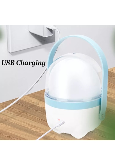 ŞARJLI DOKUNMATİK IŞILDAK - KAMP LAMBASI – USB’DEN ŞARJLI