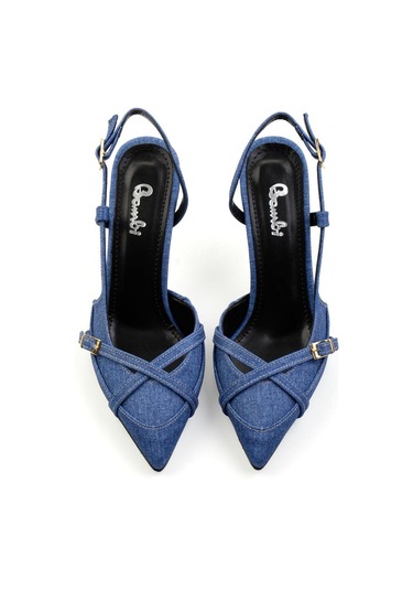 Kot Kadın Klasik Topuklu Ayakkabı K01992152637 Kot