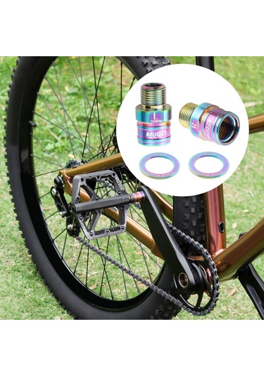 Suntek 2 Parça 20mm Bisiklet Pedalı Genişletici Yol Renkli