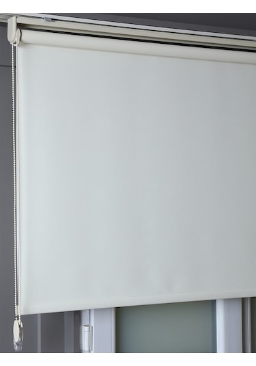 Mat Ekru Kumaş Kaliteli Kalın Güneşlik Stor Perde