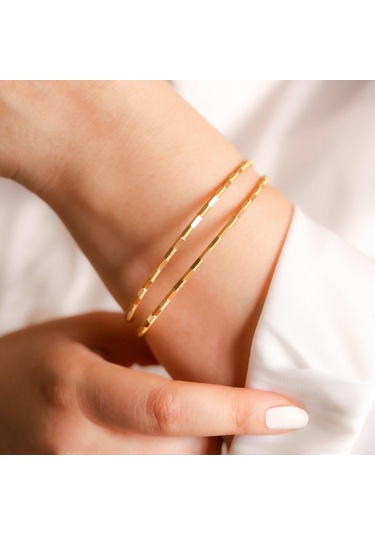 10 Gr 22 Ayar İşçiliksiz Dalmaçyalı Bilezik