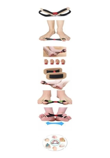 Ozclife Ayak Baş Parmak Egzersiz Lastiği - Kemik Koruyucu Lastik