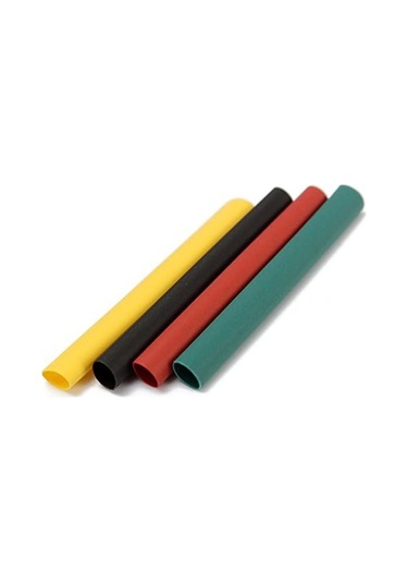 656pcs 8 Boyutlar Çok Renkli Poliolefin 2: 1 Halojensiz Isı Büzülme Tüpü Çiftlik Kılıf Sarma Tel Kit Tüpleri