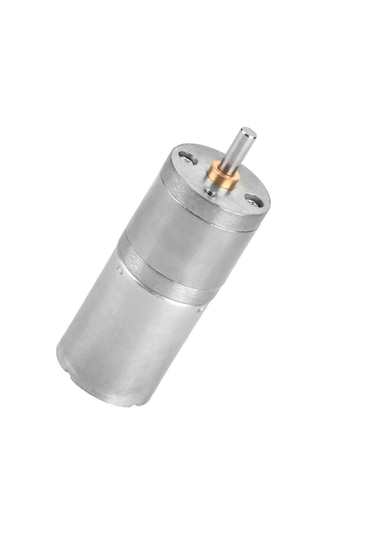 Wezone 12v 100rpm Metal Dişli Dc Motor, Yüksek Tork, Düşük Gürültü, 25mm Dış Çaplı Ga370 Robot, Elektronik Kilit Uygulamaları