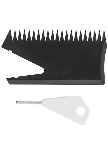 Homyl Plastik Sörf Balmumu Tarak Sup Tahtası Wax Fin Anahtar