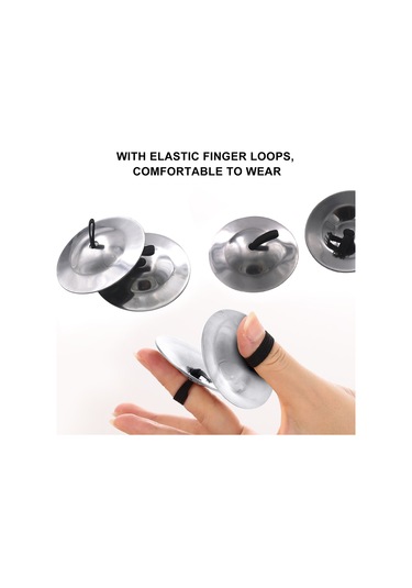 2 Adet Parmak Zilleri Göbek Dansı Gümüş Parmak Zilleri Göbek Dansı Zilleri Ritim Vuruşları Perküsyon Müzik Aleti Dansçı Partisi İçin
