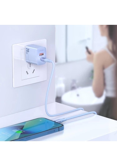 Mcdodo CA-1863 Typec To İphone Uyumlu PD 36W Hızlı Data-Şarj Kablo 1.2m Mor