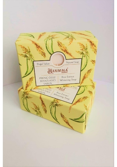 Hanımağa Akdeniz Doğal Katı Pirinç Sabunu 100 G
