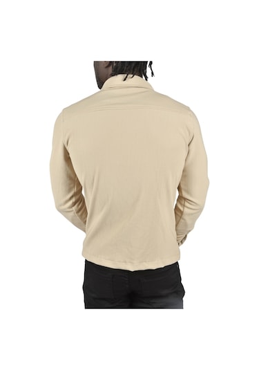 Deepsea Erkek Bej Çıtçıtlı Spor Ceket 2500558 Bej