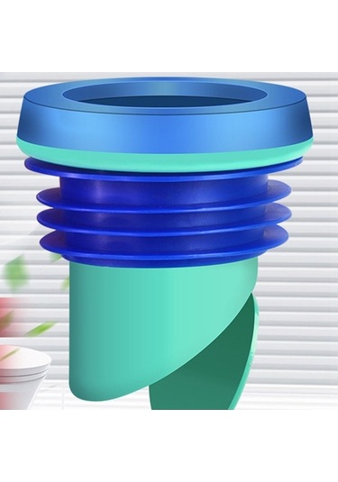 Trendooze Tuvalet Flanşları Balmumu Mavi, Sızdırmazlık Ve Yüksek Kalite Mavi