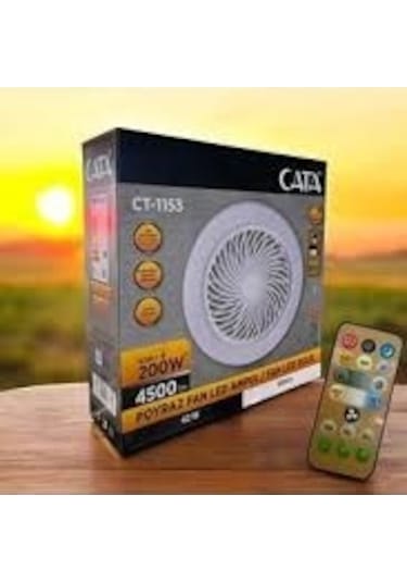 Cata Ct-1153 Poyraz Fan Led Ampul