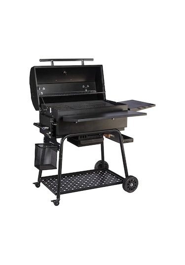 Igrıll Barbekü Elite 740 Mm Kömürlü Mangal Siyah