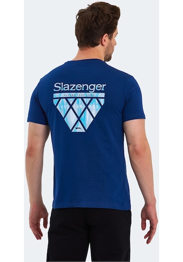 Slazenger PANCO I Erkek  Indigo Tişört