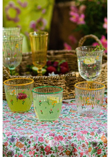 Rakle Botanical 4'lü Su Bardağı Seti 290 Cc