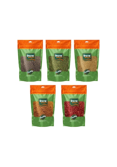 Fıstık Bahçem Baharat Seti 5 x 150 G