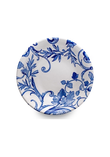 Jumbo New Leaf 24 Parça 6 Kişilik Yemek Takımı Mavi