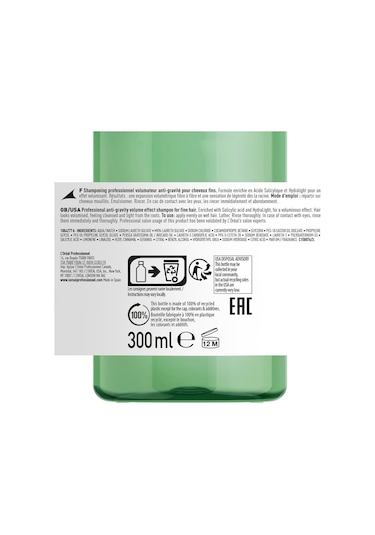 L'Oréal Professionnel Serie Expert  Volumetry İnce Telli Saçlar İçin Hacim Veren Şampuan 300 ML