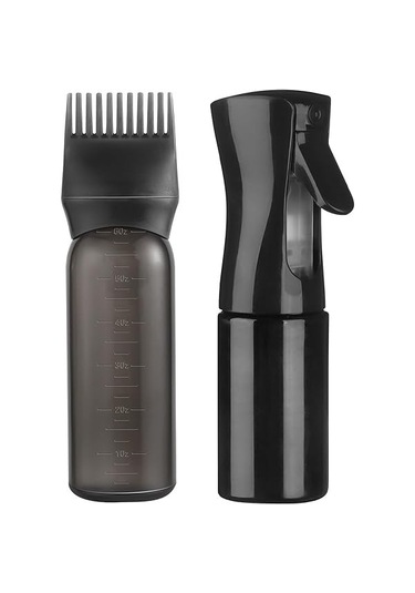 4'lü Mükemmel Saçlar İçin Bakım Seti- Tarak Siyah