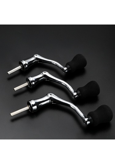 Reedark 5000-7000 Numara Olmak Üzere Büyük Boy Metal Fishing Reel Kolu, Eva Tutamaklı Evrensel Spinning Makine Kolu, Dayanıklı Balıkçılık Aksesuarı