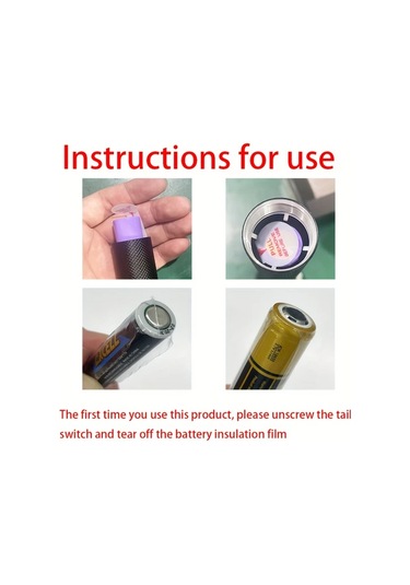 Xuweiwei Kz02 1 Yuksek Guc Led El Feneri Trpye C Sarj Edilebilir Tasinabilir Kamp Ve Acil Durum Bakır - Siyah