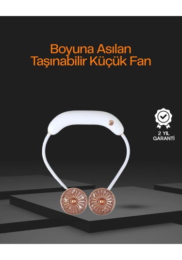 Mey Najmaddin 5 Kanatlı Sessiz Mini Fan 3 Vitesli Katlanabilir Asılabilir Najmaddin