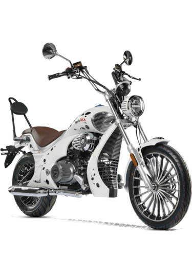 Motolüx Cappadocia 125 CC Chopper Beyaz