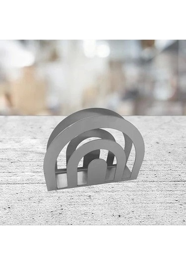 Glare Peçetelik Paslanmaz Çelik Halka Çok Renkli