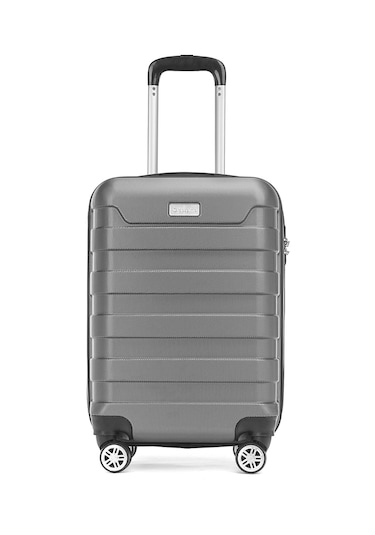Dossimo Nova 55 Cm Gümüş - Gri Unisex Kabin Boy Valiz Gri